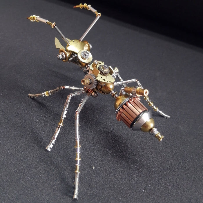 DIY Metal Assembly Mini Steampunk Brass Ant 3D Metal Puzzle