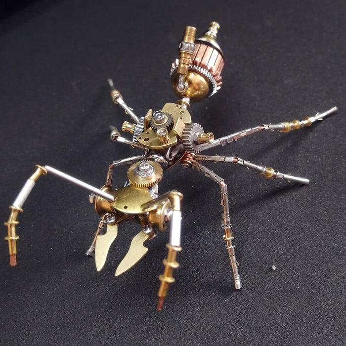 DIY Metal Assembly Mini Steampunk Brass Ant 3D Metal Puzzle