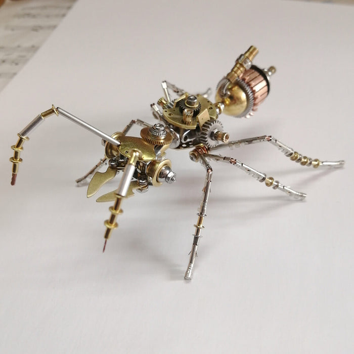 DIY Metal Assembly Mini Steampunk Brass Ant 3D Metal Puzzle