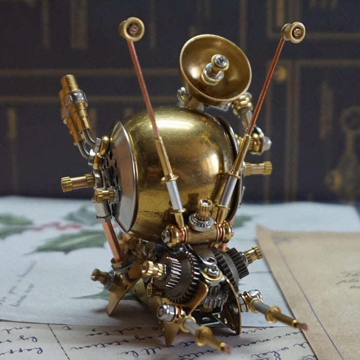 DIY Metal Assembly Mini Steampunk Snail 3D Metal Model Kits 220PCS