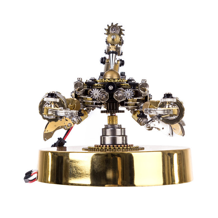 DIY Sound Control Golden Scorpion King 3D Assembly Metal Model Puzzle 500pcs+