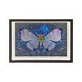 DIY Steampunk Butterfly 3D Metal Model Kits with Circuit Board Framed Art