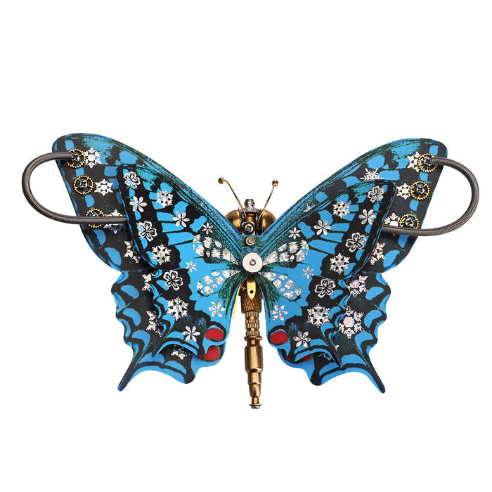 DIY Steampunk Butterfly Decor 3D Metal Puzzle Model Kit