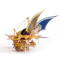 DIY Steampunk Fantasy Epic Style Spaceship 3D Wooden Puzzle Toy