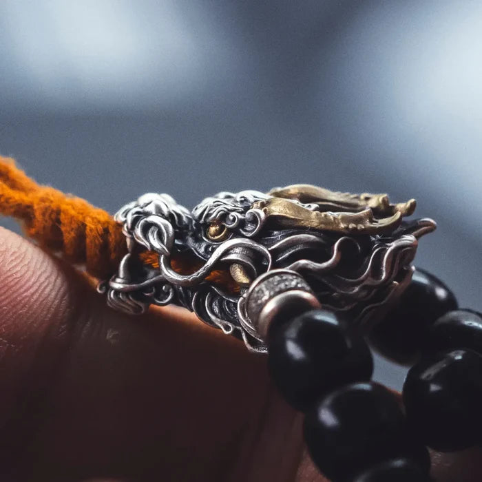 Dragon Three-Way Bead for Bracelet Connector