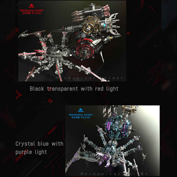 Dreadspire — Crimson Predator War Spider, Armed Edition Metal Model Kits
