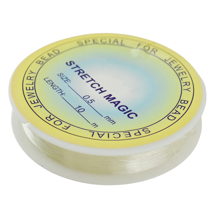Elastic Wire Thread for Jewelry, 3 ft