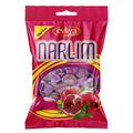 Enjoy the bright, fruity taste of Evliya Narlim Pomegranate Flavored Hard Candy, a classic Turkish-style treat inspired by the rich flavor of pomegranate.