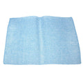 Faux Jute Rectangular Table Placemats, Light Blue, 19-Inch, 10-Count