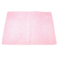 Faux Jute Rectangular Table Placemats, Pink, 19-Inch, 10-Count