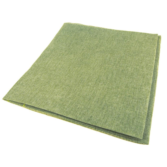 Faux Jute Square Table Overlay, 56-Inch