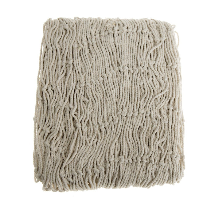 Fish Netting Rope Party Theme Decor, Ivory, 6.6-Feet