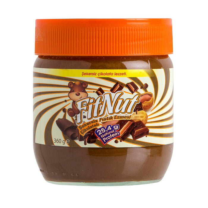 Fitnut No Added Sugar Chocolate Peanut Butter brings together rich cocoa flavor and smooth peanut butter in a better-for-you spread designed for balanced lifestyles.