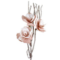 Floral Foam Magnolia Branch, 38-Inch, Salmon