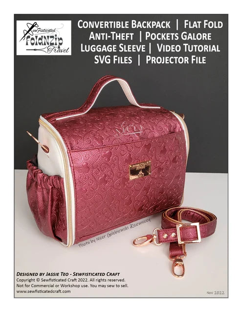 FoldNZip Travel by Sewfisticated Craft Designs | Hardware Kit