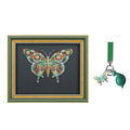 Framed Winged Insect 3D Metal Model Kit Dark Academia Specimen Wall Art DIY Assembly 308PCS