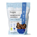 Start your morning with Fropie Almond & Vanilla Probiotic Granola, a wholesome blend of gluten-free oats, crunchy almonds, raisins, and a touch of vanilla.