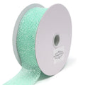 Frosted Net Wired Ribbon, Mint, 1-1/2-Inch, 10 Yards