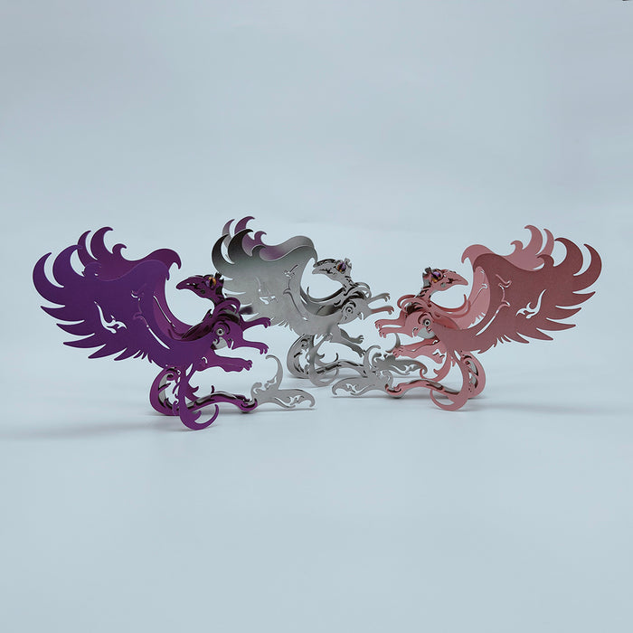Furry Maine Coon Cat 3D Metal Puzzle
