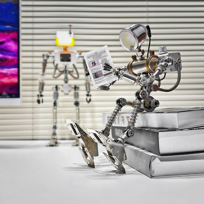 Futuristic Lamp Man Ambient Desk Light