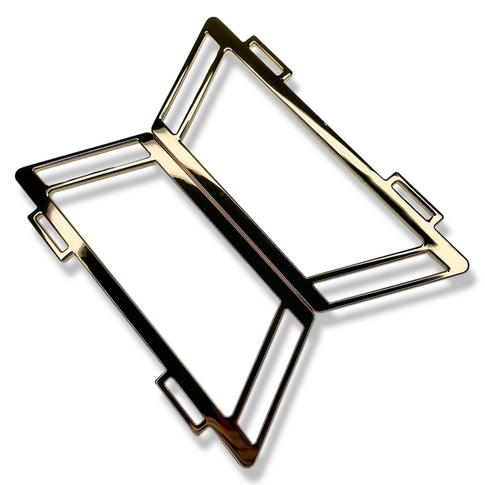 Geometric Metal Handle | Set of 2