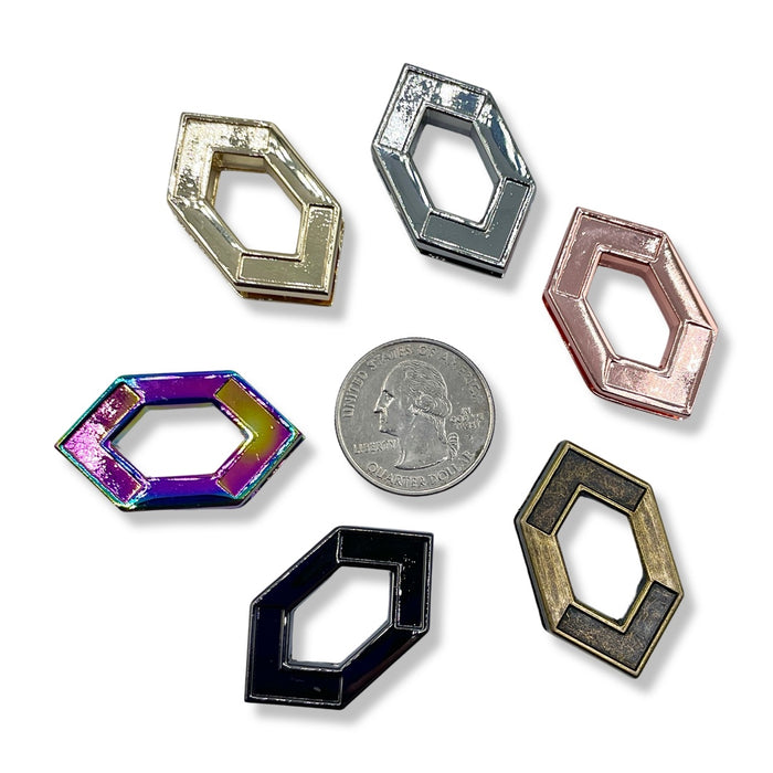 Geometric Turn Lock | Pack of 2