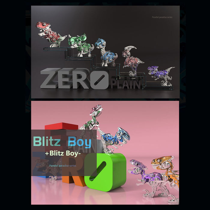Giraffe-like Dinosaur 3D Metal Puzzle Brachiosaurus DIY Assembly Toys