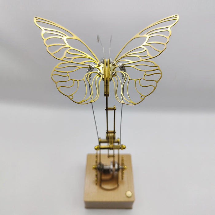 Golden Mechanical Butterfly Metal Model Kits