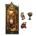 Gothic William Castle DIY Book Nook with LED Light Music Box Kits