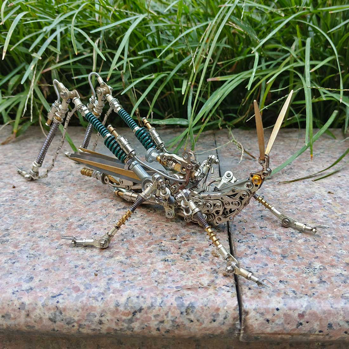 Grasshopper 3D Metal Puzzle Insect Model Building Kit (600+PCS)