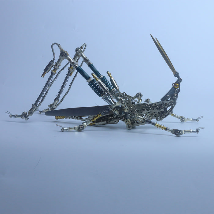 Grasshopper 3D Metal Puzzle Insect Model Building Kit (600+PCS)