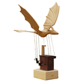 Handcrafted Wooden Western Dragon Mythical Creature Automata Mechanical Sculpture