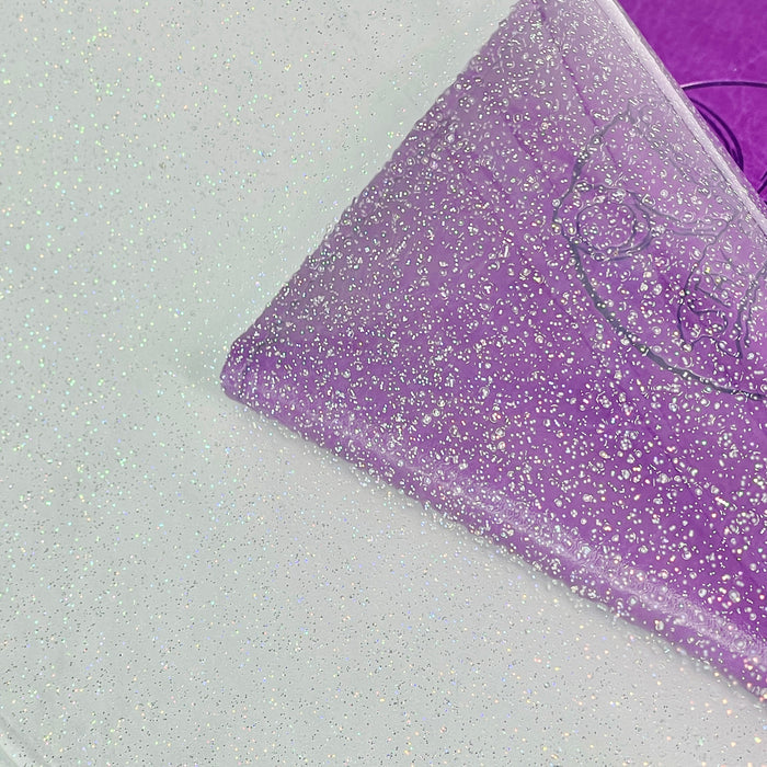Holographic Glitter | 18" Clear TPU Vinyl Roll