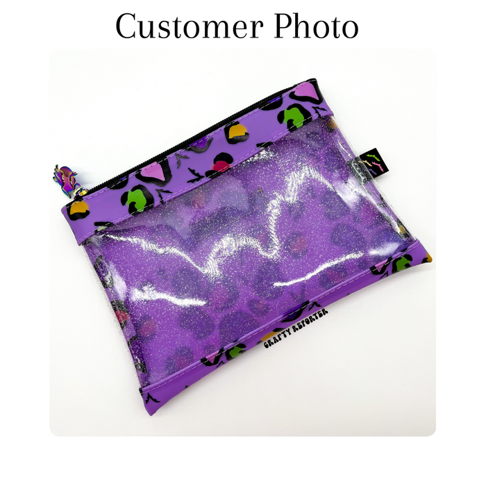 Holographic Glitter | 18" Clear TPU Vinyl Roll
