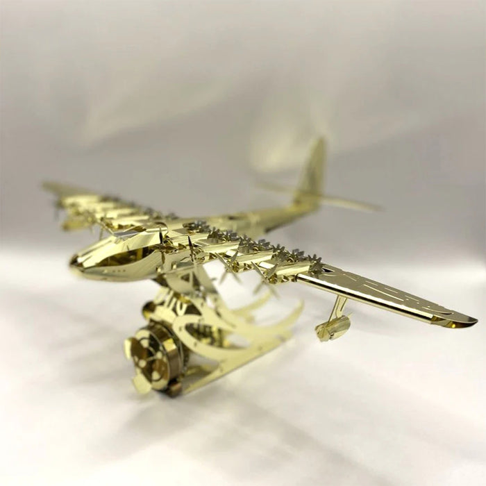 Hughes H-4 Spruce Goose 3D Metal Puzzle Strategic Airlift Flying Boat Aircraft Model Kit