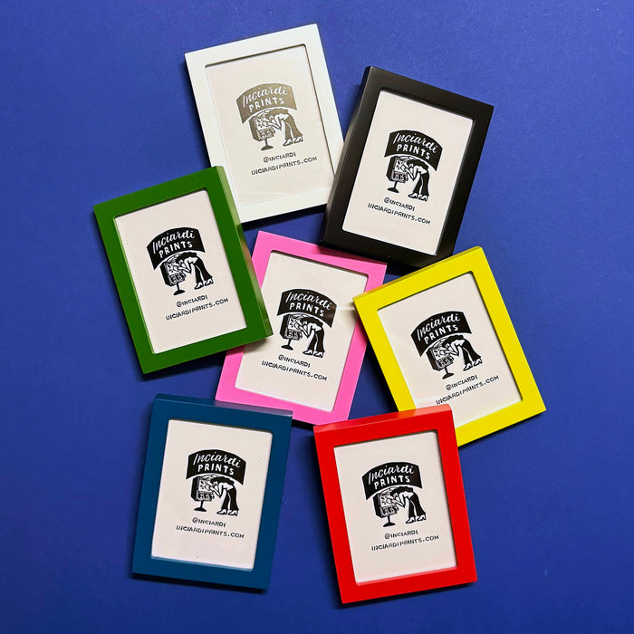 Inciardi Mini Frame with 2 Surprise Prints (7 Colors)