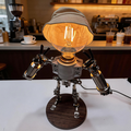 Industrial Lamp Man Robot Desk Light