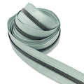 Irish Mint | #5 Black Nickel Zipper by the Yard - 3 Yard Singles