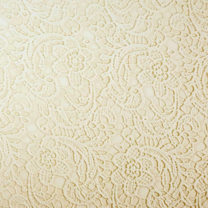 Ivory Lace | 18" Mid-Weight Vinyl Roll