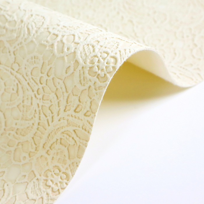 Ivory Lace | 18" Mid-Weight Vinyl Roll