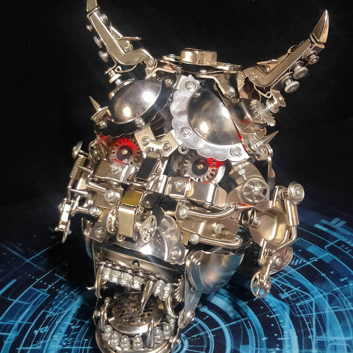 Japanese Hannya Mask 3D DIY Metal Assembly Model Kits 950+PCS Halloween