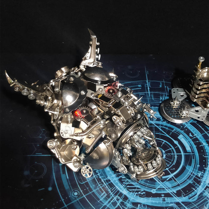 Japanese Hannya Mask 3D DIY Metal Assembly Model Kits 950+PCS Halloween