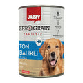 Jazzy Zero Grain Tuna Dog Food 380 g is a grain-free wet dog food formulated with high-quality Tuna (31%) as the primary ingredient.