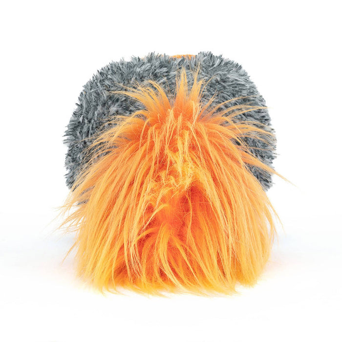 Jellycat Amuseables Space Comet plush toy, back view on a white background.