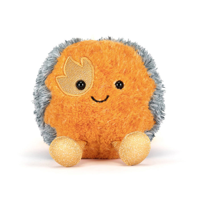 Jellycat Amuseables Space Comet plush toy, front view on a white background.