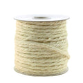 Jute Twine Cord Rope Ribbon, 1/8-Inch, 25 Yards, Off White