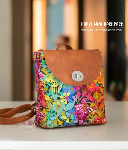 Karvi Mini Backpack by Bagstock Designs | Hardware Kit