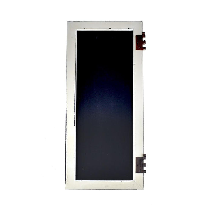 Large Wooden Chalkboard Window Panel Wall Decor, 35-Inch