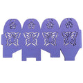 Laser Cut Favor Boxes, Butterfly, 2-Inch, 12-Piece, Purple