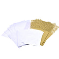 Laser Cut Filigree Accent Blank Invitations, 7-1/4-Inch x 5-Inch, 8-Count